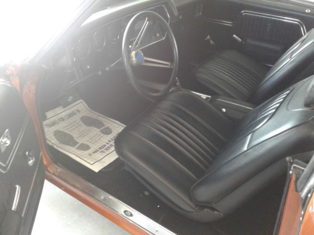 1972 Orange Chevrolet Chevelle Coupe