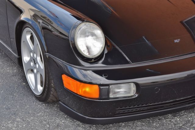 1990 Black Porsche 911 Convertible