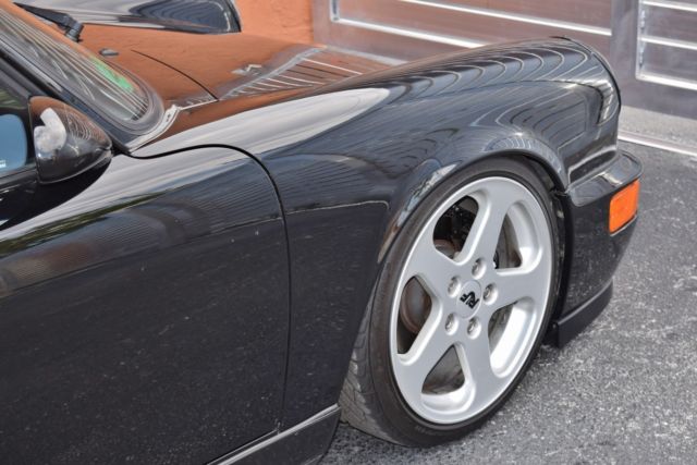 1990 Black Porsche 911 Convertible
