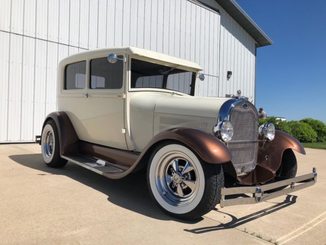 1929 Two Tone Ford Model A Sedan