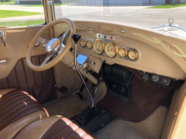 1929 Two Tone Ford Model A Sedan