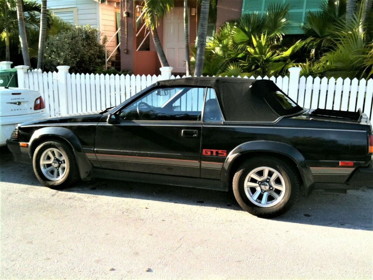 1985 Black Toyota Celica Convertible