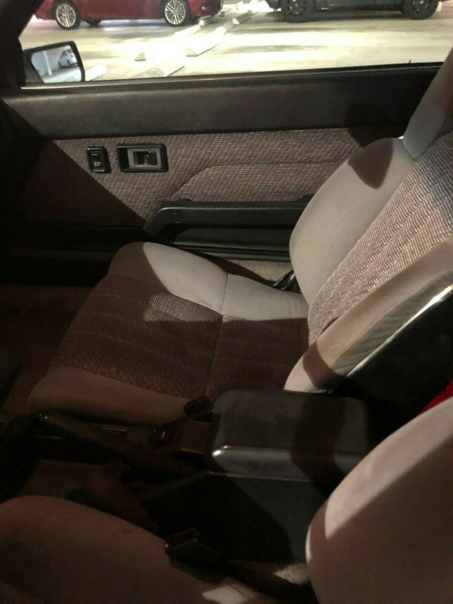 1985 Black Toyota Celica Convertible