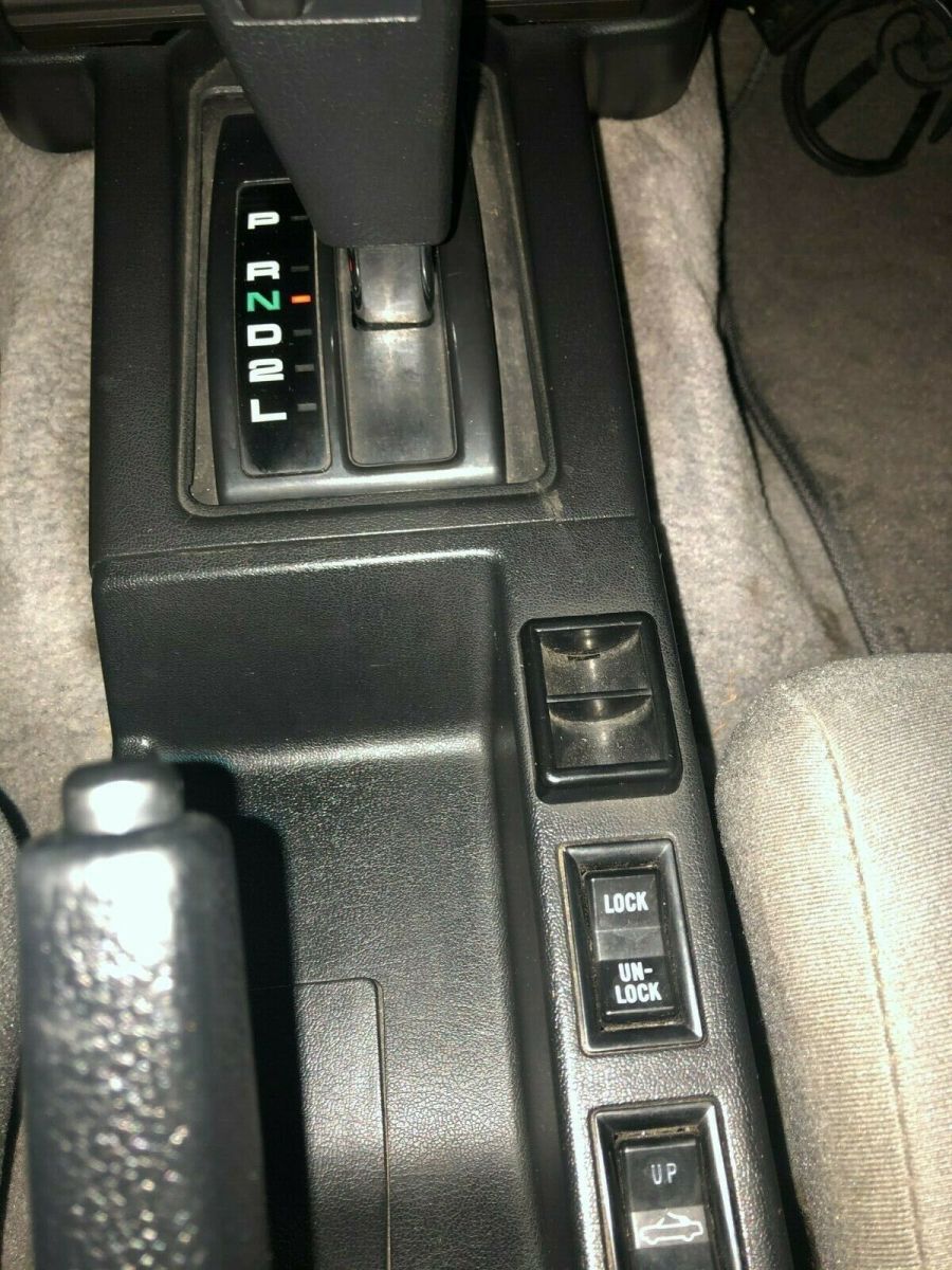 1985 Black Toyota Celica Convertible