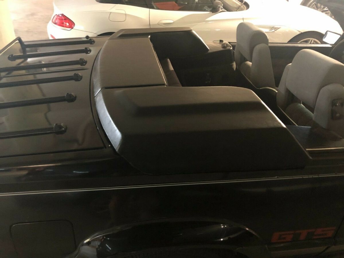 1985 Black Toyota Celica Convertible