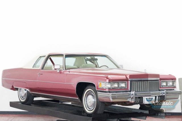 1975 Red Cadillac Other Coupe