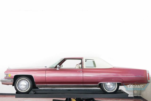 1975 Red Cadillac Other Coupe