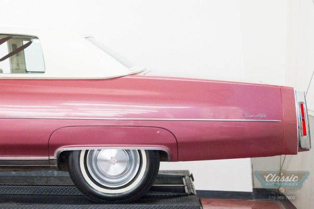 1975 Red Cadillac Other Coupe