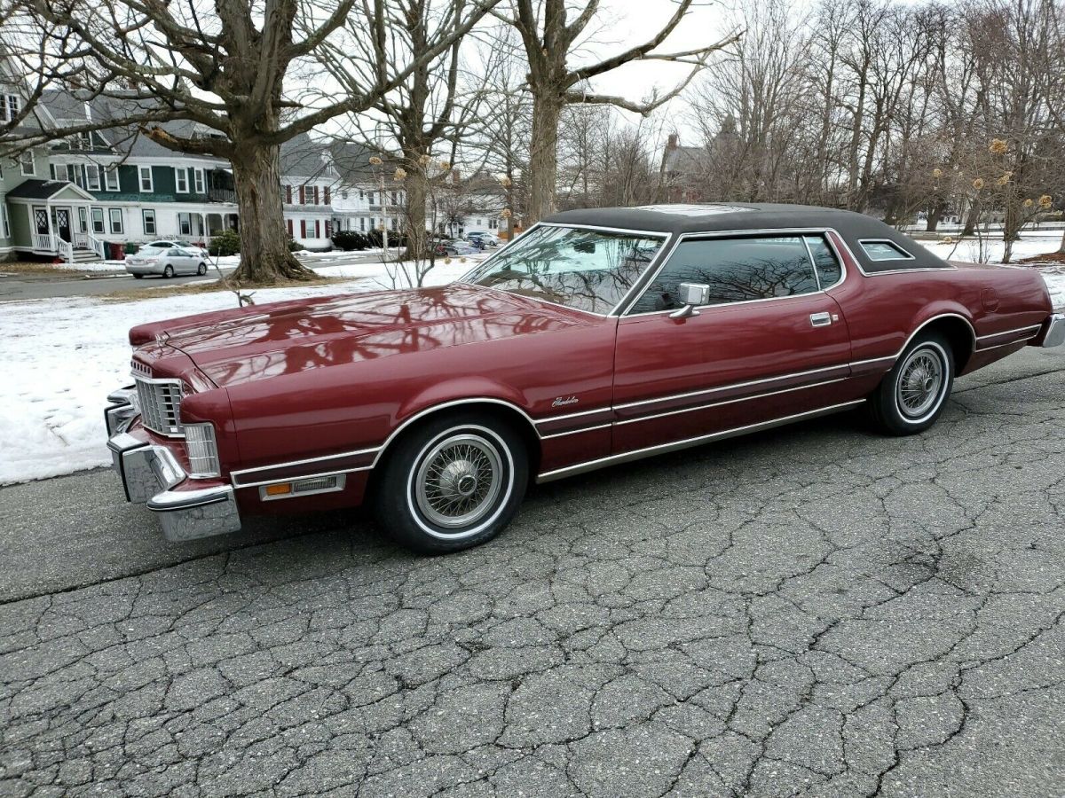 1976 Red Ford Thunderbird Coupe