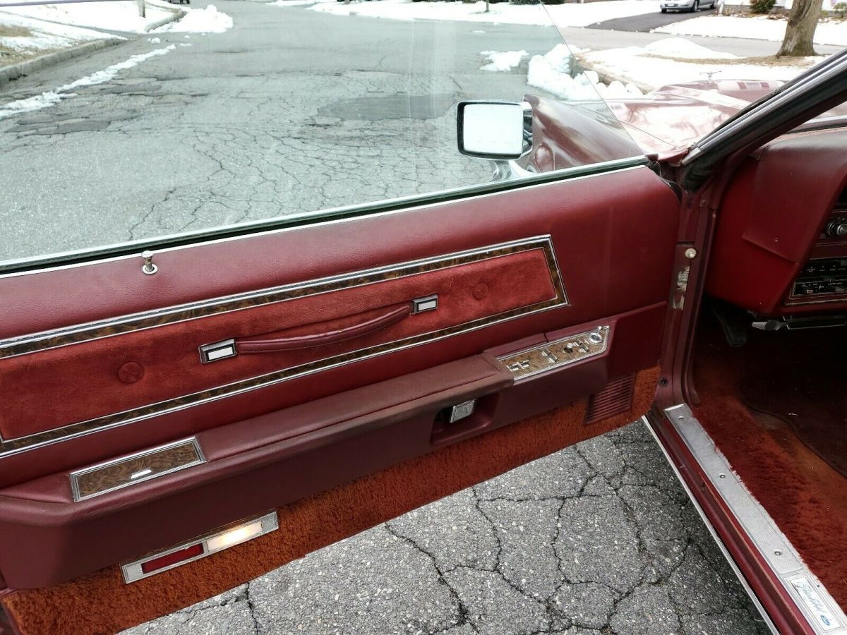 1976 Red Ford Thunderbird Coupe