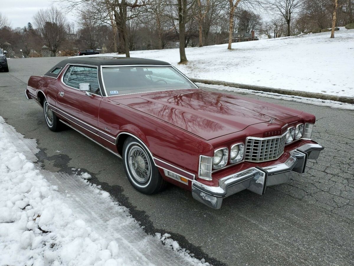 1976 Red Ford Thunderbird Coupe