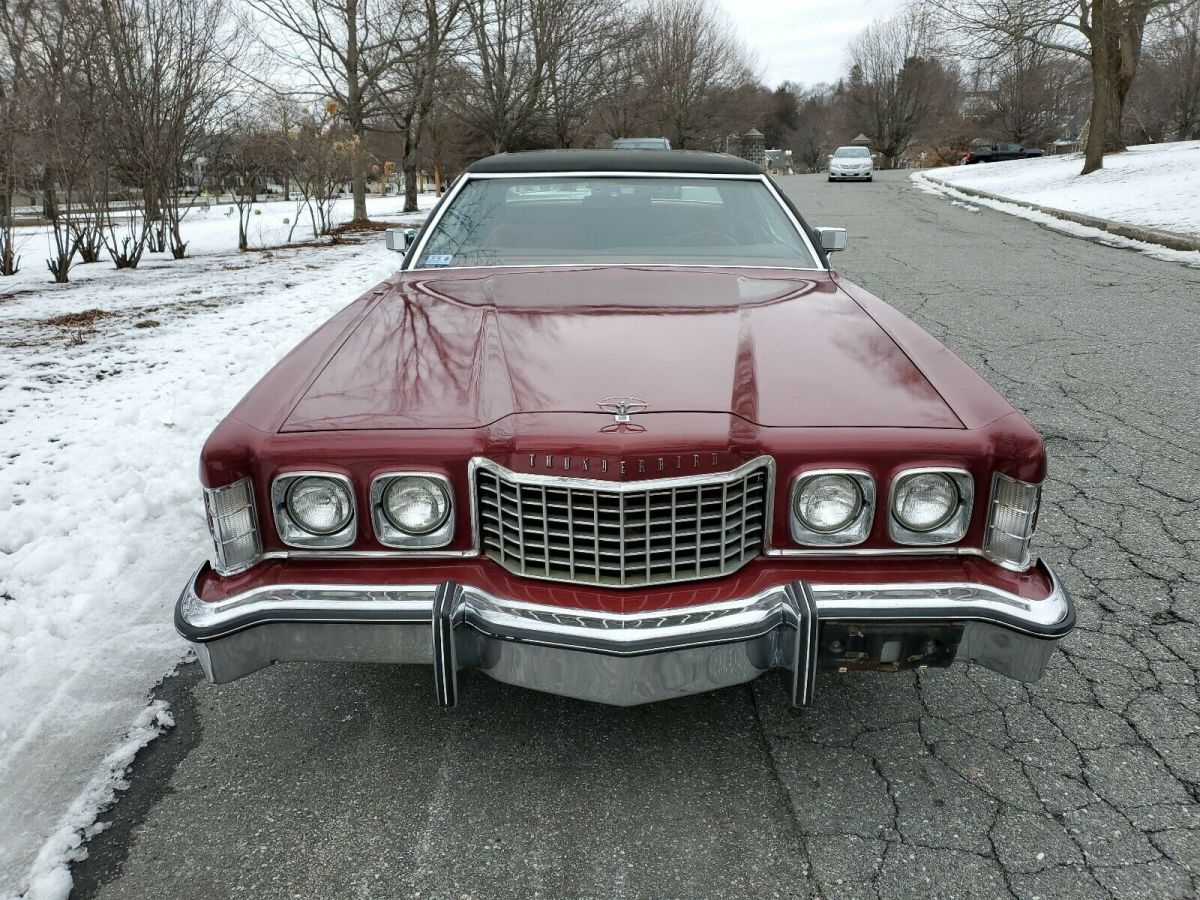 1976 Red Ford Thunderbird Coupe