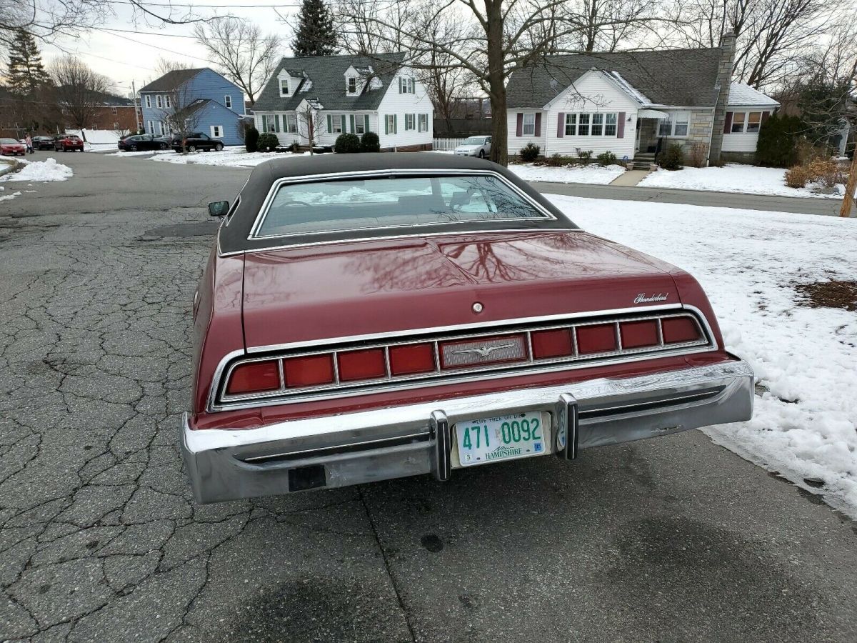 1976 Red Ford Thunderbird Coupe