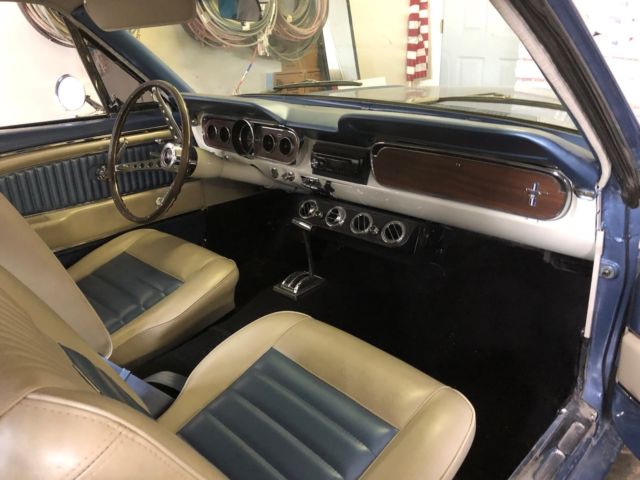 1964 Blue Ford Mustang Coupe