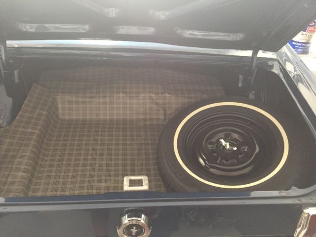 1965 Blue Ford Mustang Coupe