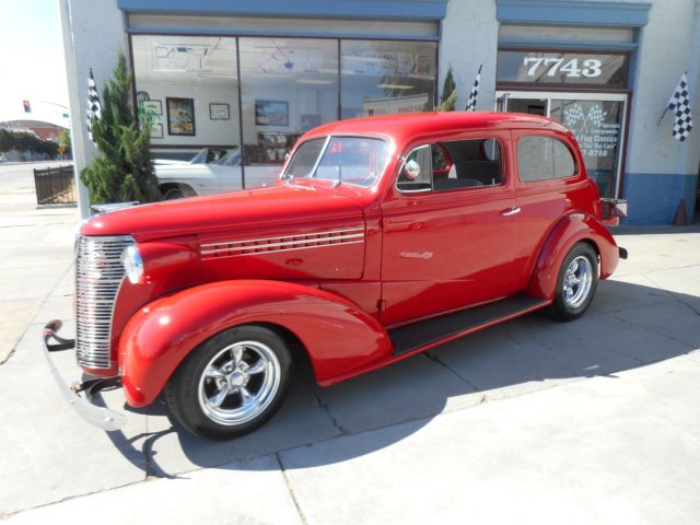 1938 Red Chevrolet Town Sedan Sedan