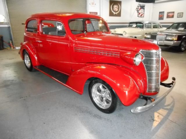 1938 Red Chevrolet Town Sedan Sedan