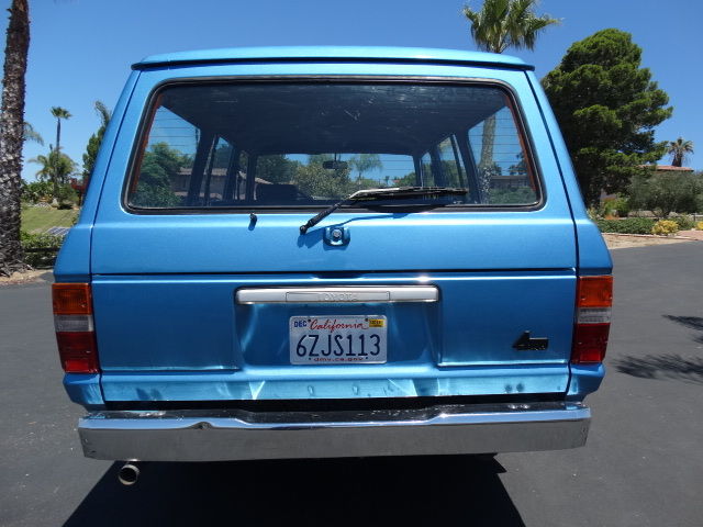 1984 Morning Sky Blue Toyota Land Cruiser SUV