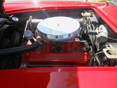 1960 Red Chevrolet Corvette Roadster