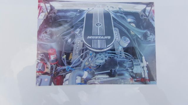 1970 Red Ford Mustang