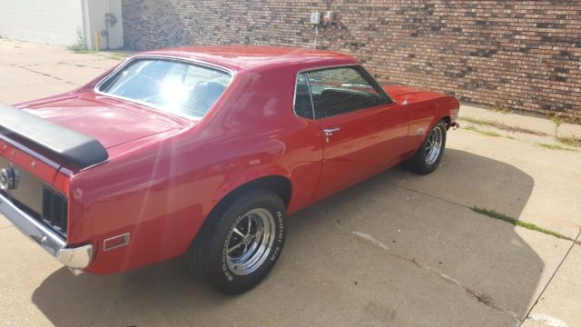 1970 Red Ford Mustang