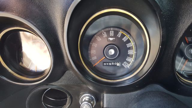 1970 Red Ford Mustang