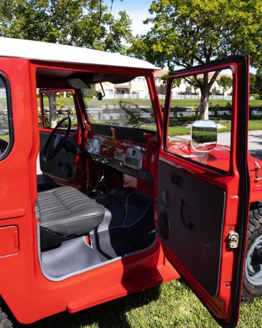 1980 Red Toyota Land Cruiser