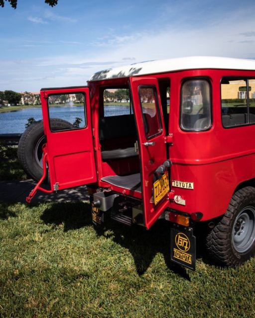 1980 Red Toyota Land Cruiser