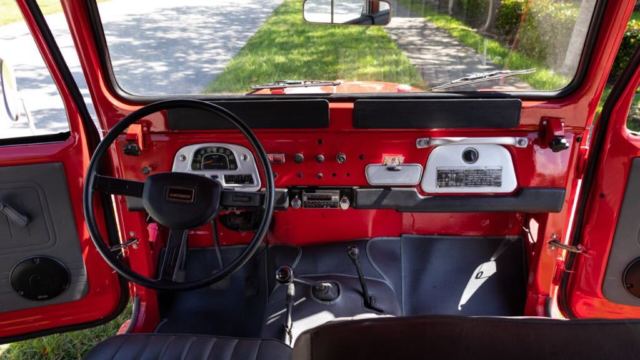 1980 Red Toyota Land Cruiser