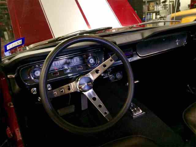 1965 Red Ford Mustang Coupe