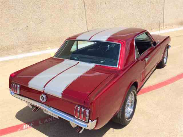 1965 Red Ford Mustang Coupe