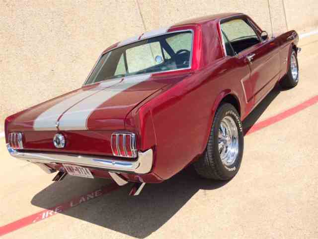 1965 Red Ford Mustang Coupe