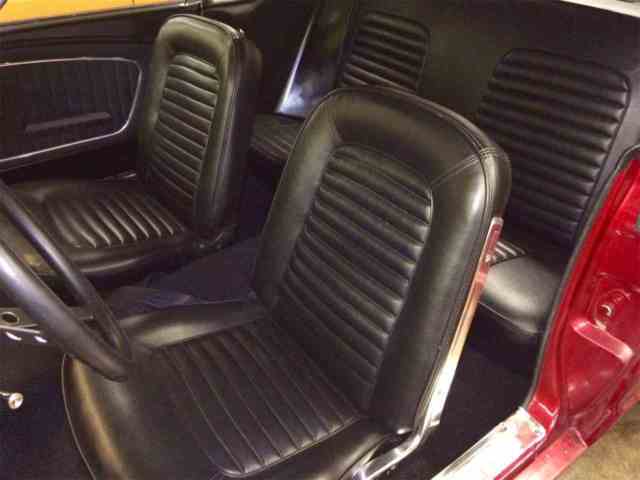 1965 Red Ford Mustang Coupe