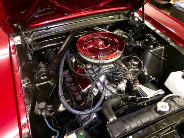 1965 Red Ford Mustang Coupe