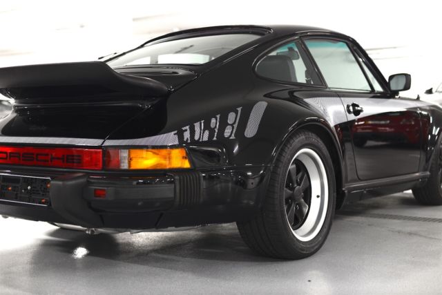 1976 Black Porsche 930 Coupe