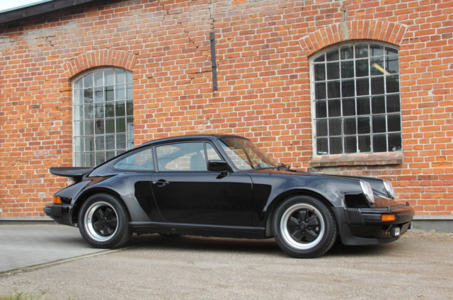 1976 Black Porsche 930 Coupe