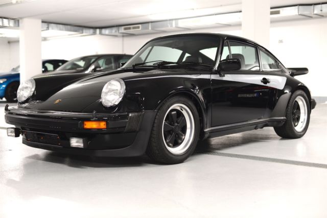 1976 Black Porsche 930 Coupe