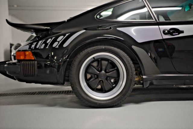 1976 Black Porsche 930 Coupe