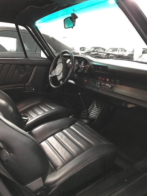 1976 Black Porsche 930 Coupe