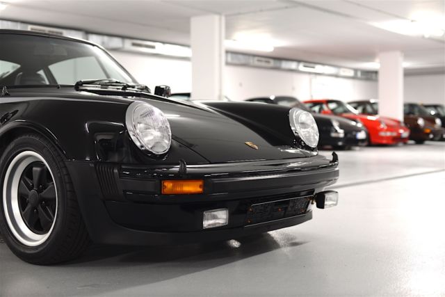 1976 Black Porsche 930 Coupe