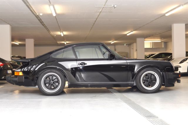 1976 Black Porsche 930 Coupe