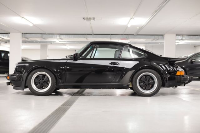 1976 Black Porsche 930 Coupe