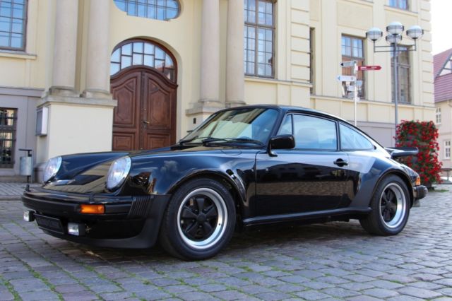 1976 Black Porsche 930 Coupe