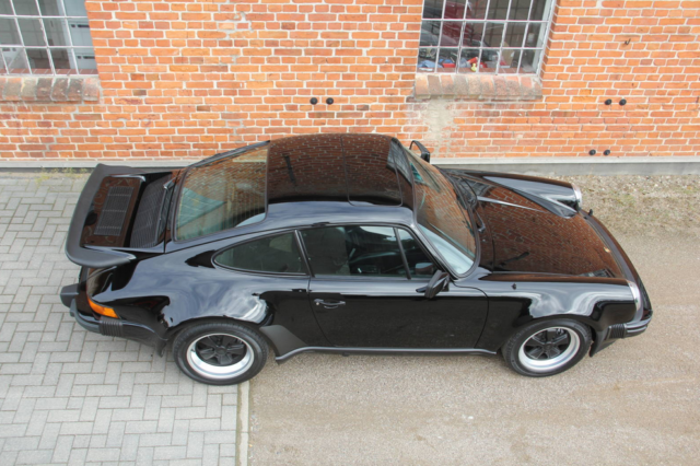 1976 Black Porsche 930 Coupe
