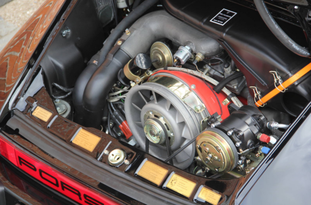 1976 Black Porsche 930 Coupe