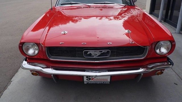 1965 Red Ford Mustang Coupe