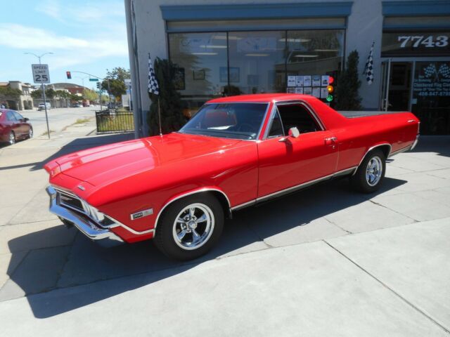 1968 Red Chevrolet El Camino
