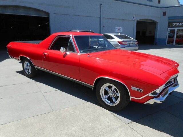 1968 Red Chevrolet El Camino