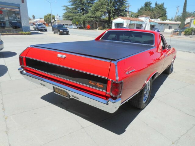 1968 Red Chevrolet El Camino