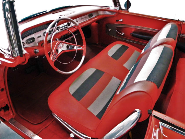 1958 Rio Red Chevrolet Impala Convertible
